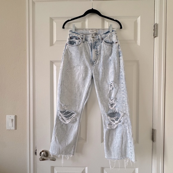 American Eagle Outfitters Denim - Acid wash mom jeans